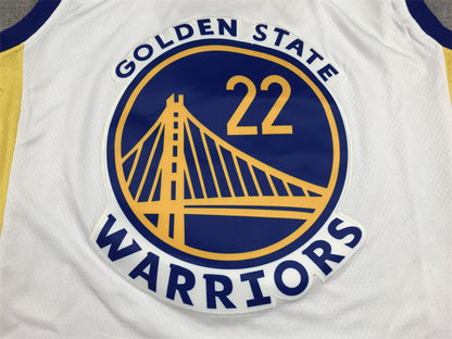 Men's Golden State Warriors Andrew Wiggins #22 White Player Jersey1
