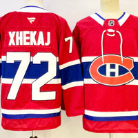 Men's Montreal Canadiens Arber Xhekaj #72 Fanatics Red Breakaway Player Jersey