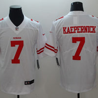 Men's San Francisco 49ers Colin Kaepernick #7 White Player Game Jersey1
