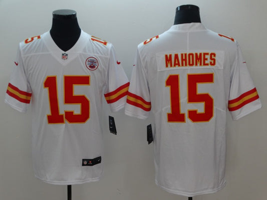 Men's Kansas City Chiefs Patrick Mahomes White Game Jersey1