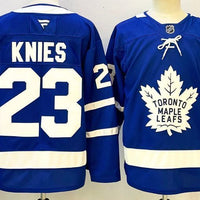 Men's Toronto Maple Leafs Matthew Knies #23 Fanatics Blue Player Jersey