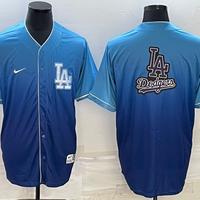 Men's Los Angeles Dodgers Blue Blank Replica Jersey1
