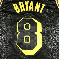 Men's Los Angeles Lakers Kobe Bryant #8 Black Swingman Player Jersey1