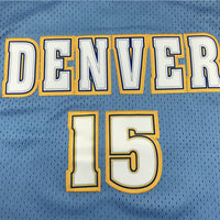 Men's Denver Nuggets Carmelo Anthony #15 NBA Blue Player Jersey1