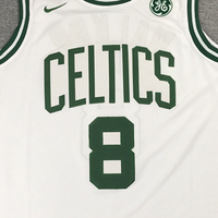 Men's Boston Celtics Kemba Walker #8 NBA White Game Jersey1