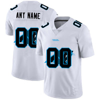 Custom1 Carolina Panthers White Team Big Logo Vapor Untouchable Limited Jersey1 Stitched Jersey1 Football Jerseys