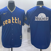Men's Seattle Mariners Royal 2023 City Connect Replica Jersey1