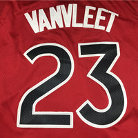Men's Toronto Raptors Fred VanVleet Red 2021/22 Diamond Swingman Jersey1