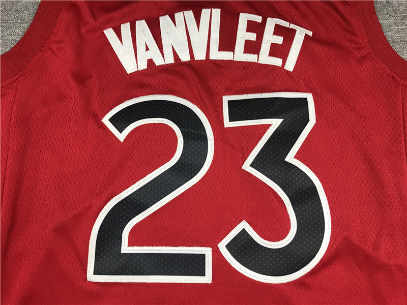 Men's Toronto Raptors Fred VanVleet Red 2021/22 Diamond Swingman Jersey1