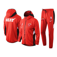Men's Miami Heat 2019/20 Showtime Full-Zip Therma Flex Performance Hoodie
