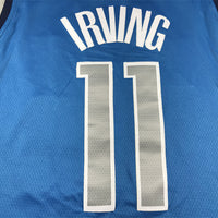 Men's Dallas Mavericks Kyrie Irving #11 Royal Fast Break Replica Jersey1 - Icon Edition