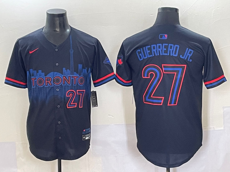 Vladimir Guerrero Jr. Toronto Blue Jays Black City Connect Jersey