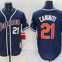 Men's San Diego Padres Ken Caminiti #21 Navy Limited Player Jersey