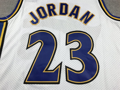 Men's Washington Wizards Michael Jordan White Swingman Player Jersey1