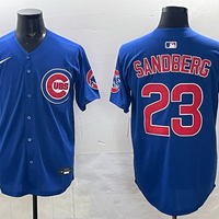 Men's Chicago Cubs Ryne Sandberg #23 Royal Limited Player Jersey