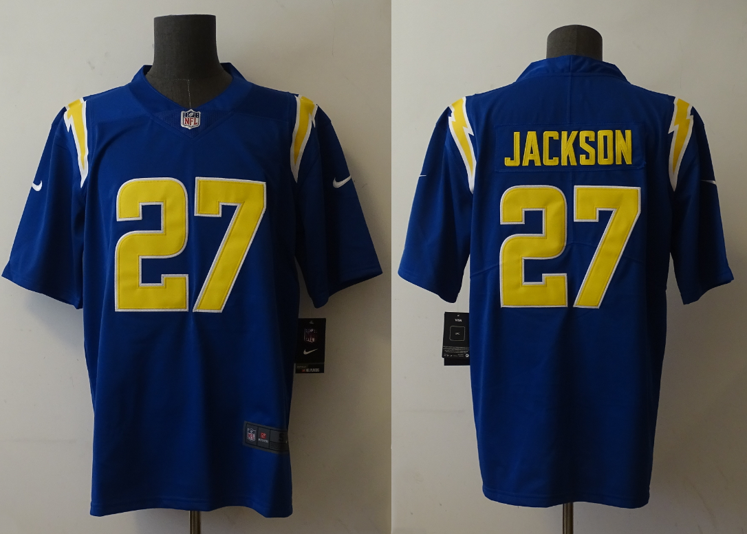Men's Los Angeles Chargers J.C. Jackson #27 Royal Game Jersey