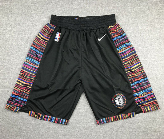 Men's Brooklyn Nets Black Basketball Shorts1 City Edition