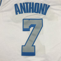 Men's Los Angeles Lakers Carmelo Anthony White Swingman Jersey1 - City Edition