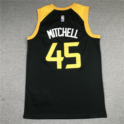 Men's Utah Jazz Donovan Mitchell 2021/22 Swingman Player Jersey1 - City Edition