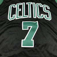 Men's Boston Celtics Jaylen Brown #7 Black 2022/23 Swingman Jersey1 - Statement Edition