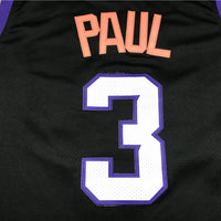 Men's Phoenix Suns Chris Paul #3 Black 2020/21 Swingman Jersey1