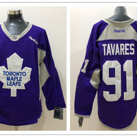 Men's Toronto Maple Leafs John Tavares #91 Blue Authentic Jersey1