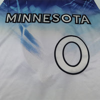 Men's Minnesota Timberwolves Donte DiVincenzo #0 White 2024/25 Swingman Player Jersey1 - City Edition