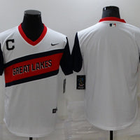 Men's Los Angeles Angels White Replica Blank Jersey1