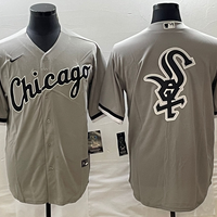Men's Chicago White Sox Gray Replica Team Jersey1