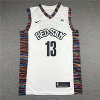 Men's Brooklyn Nets James Harden #13 White Swingman Jersey1 - City Edition