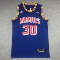 Stephen Curry Golden State Warriors Blue City Edition Jersey