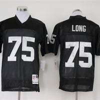 Men's Oakland Raiders Howie Long Mitchell & Ness Black Legacy Replica Jersey1