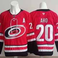 Men's Carolina Hurricanes Sebastian Aho #20 Fanatics Red Jersey