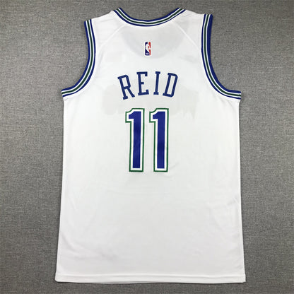 Men's Minnesota Timberwolves Naz Reid #11 White Swingman Player Jersey1