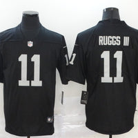 Men's Las Vegas Raiders Henry Ruggs III #11 Black Game Player Jersey1