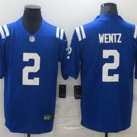 Men's Indianapolis Colts Carson Wentz #2 Blue Game Jersey1