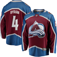 Men's Colorado Avalanche Bowen Byram #4 Maroon Home Breakaway Player Jersey1
