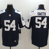 Men's Dallas Cowboys Jaylon Smith #54 Navy Alternate Fashion Game Jersey1