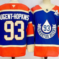 Men's Edmonton Oilers Ryan Nugent-Hopkins #93 Fanatics Royal Player Game Jersey