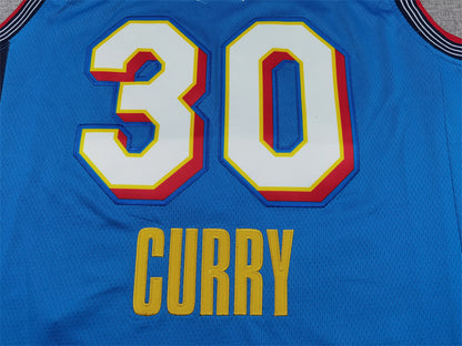 Men's Golden State Warriors Stephen Curry #30 Light Blue 2025 NBA All-Star Game Swingman Player Jersey1