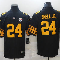 Men's Pittsburgh Steelers Benny Snell Jr. #24 Black Alternate Legend Jersey1