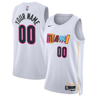 Men's Miami Heat Custom Swingman Jersey1 - City Edition