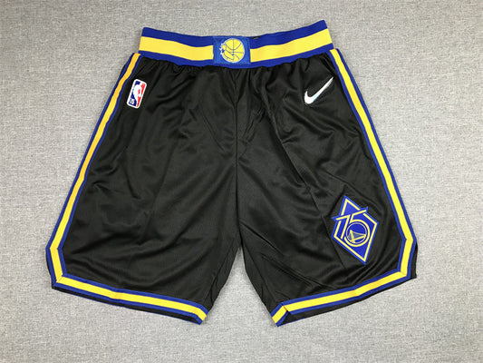 Men's Golden State Warriors Black City Edition Basketball Shorts1