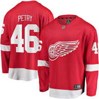 Men's Detroit Red Wings Jeff Petry #46 Red Home Breakaway Jersey1