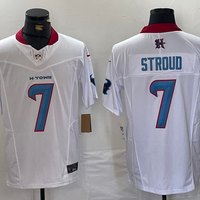 Men's Houston Texans C.J. Stroud #7 White Player Game Jersey