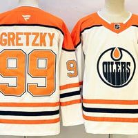 Men's Edmonton Oilers Wayne Gretzky #99 Fanatics White Player Jersey