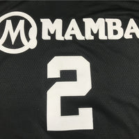 Men's Mamba Mambacitas Gigi Bryant Gianna #2 Black Basketball Jersey