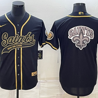 Men's New Orleans Saints Black Player Jersey1