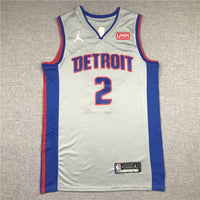 Cade Cunningham Detroit Pistons Gray 2021-22 Swingman Player Jersey - JerseysFreak