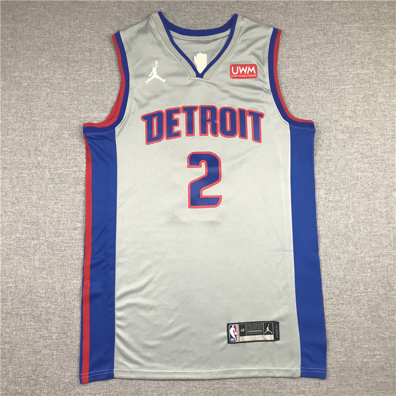 Cade Cunningham Detroit Pistons Gray 2021-22 Swingman Player Jersey - JerseysFreak